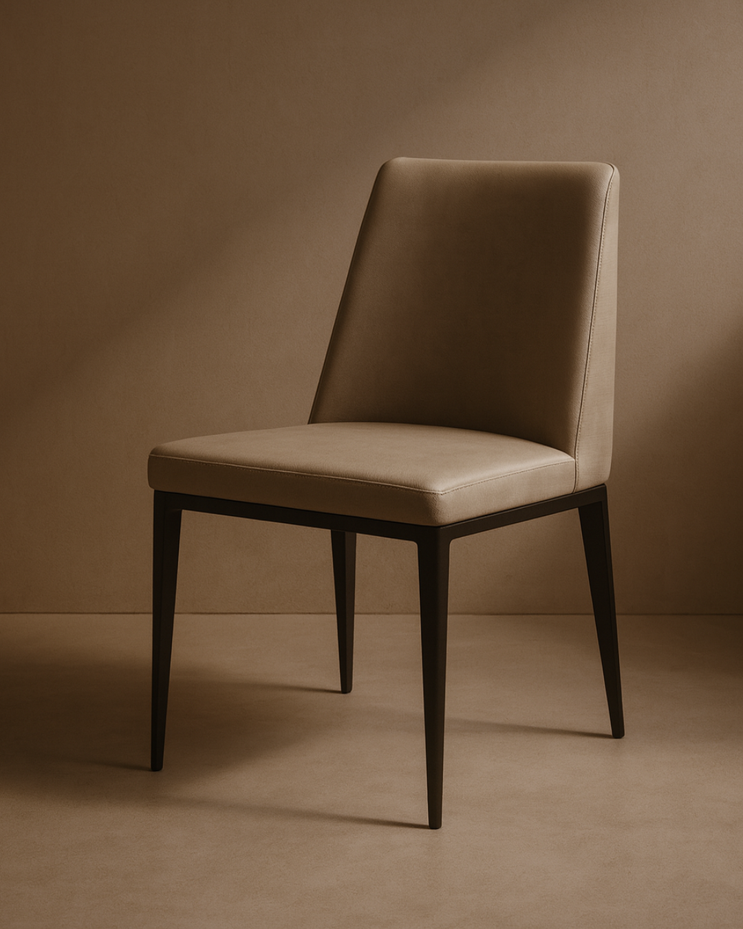 Tommy Franks Medici dining chairs in Buffalo Sand, set of two