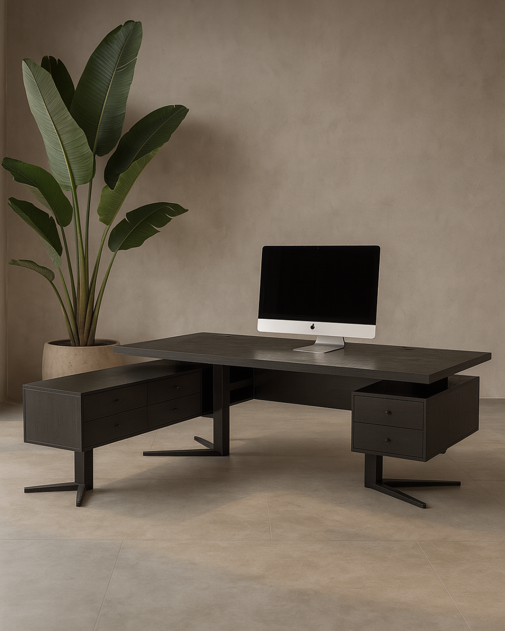 Tommy Franks Montparnasse corner desk
