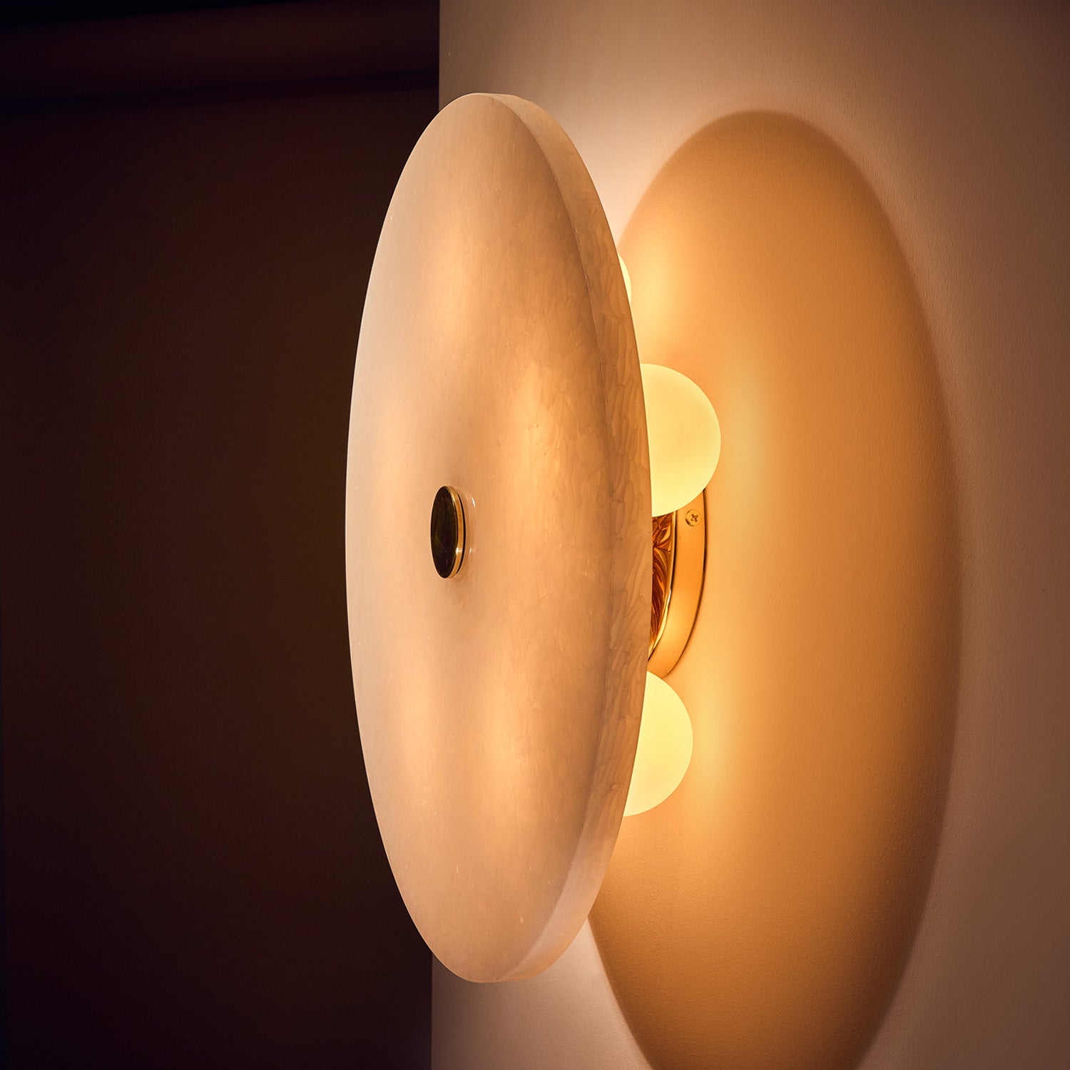 Tala Magma Flush Mount close-up detail of the finish