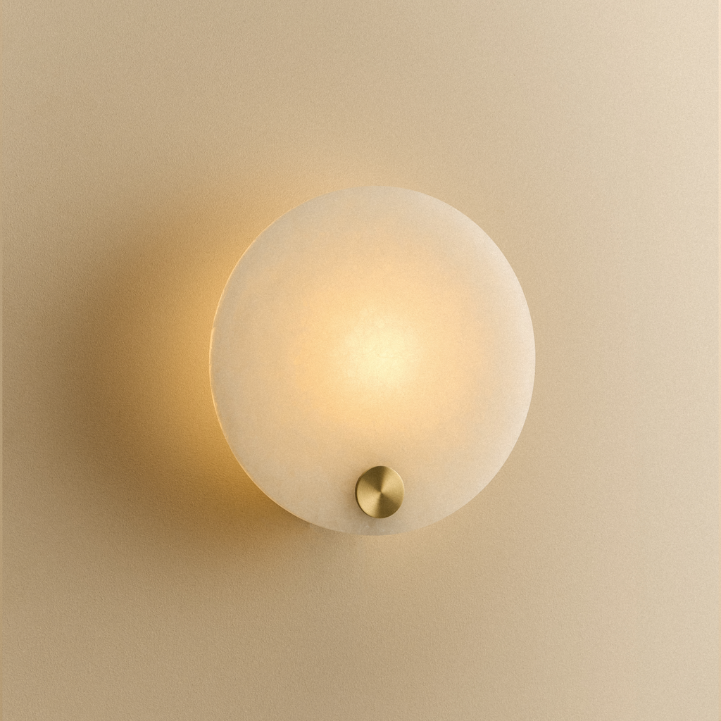 Tala Magma Wall Light shown illuminated