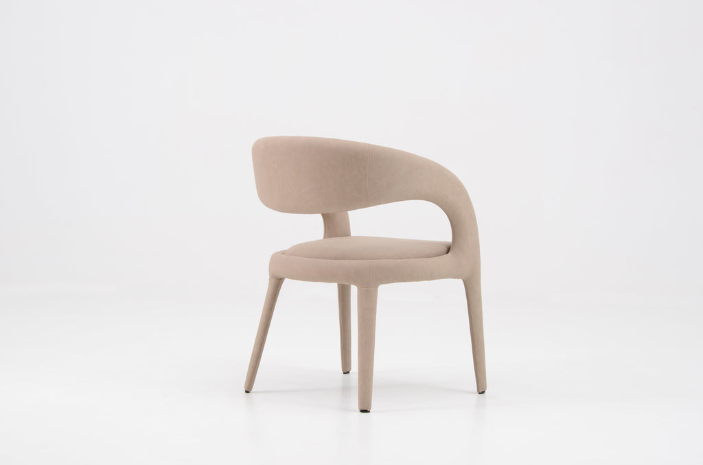 Matzo Dining Chair - Vintage Ecco Pelle