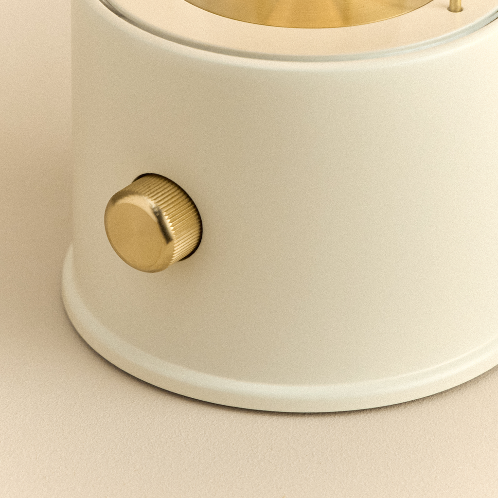 Tala The Muse 1.0 Portable Lamp in Candlenut White - Set of 2 close-up detail of the finish