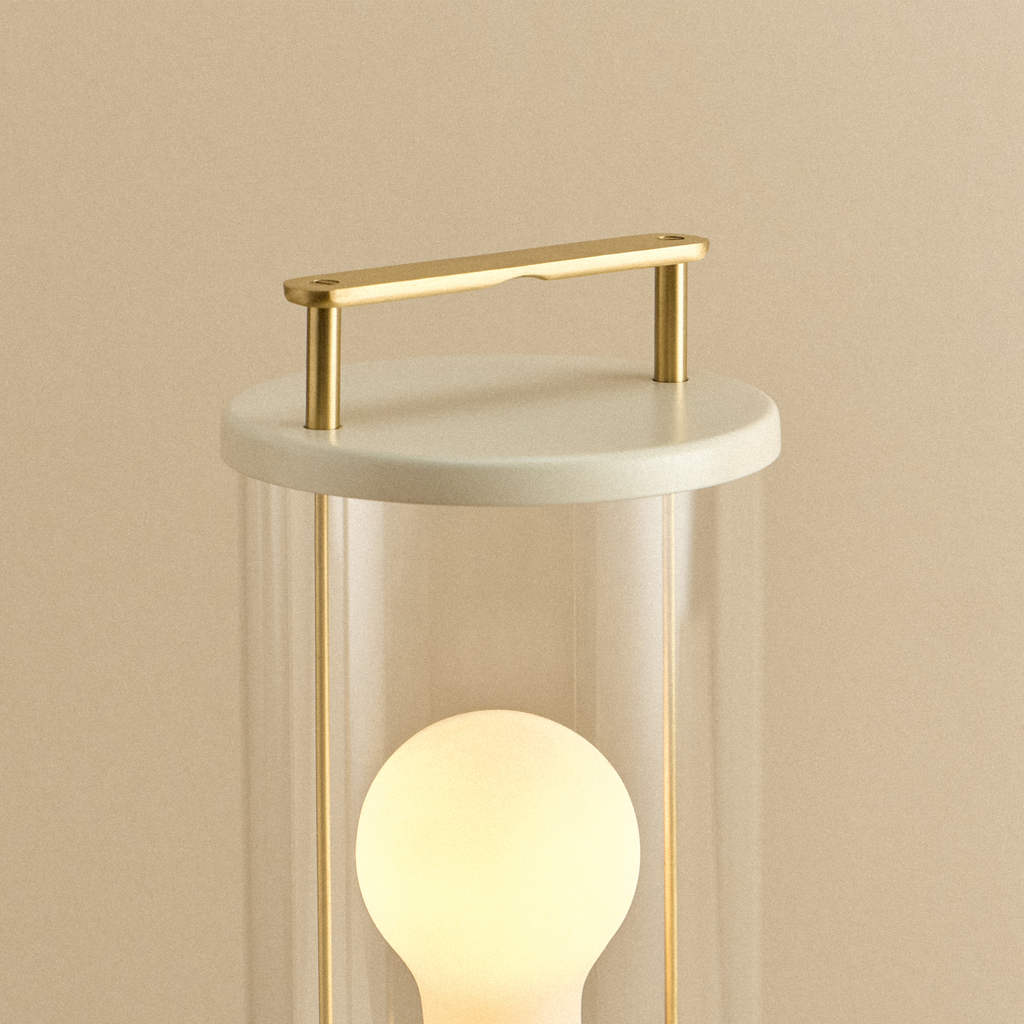 Tala The Muse 1.0 Portable Lamp in Candlenut White - Set of 2 close-up detail of the finish (view 2)
