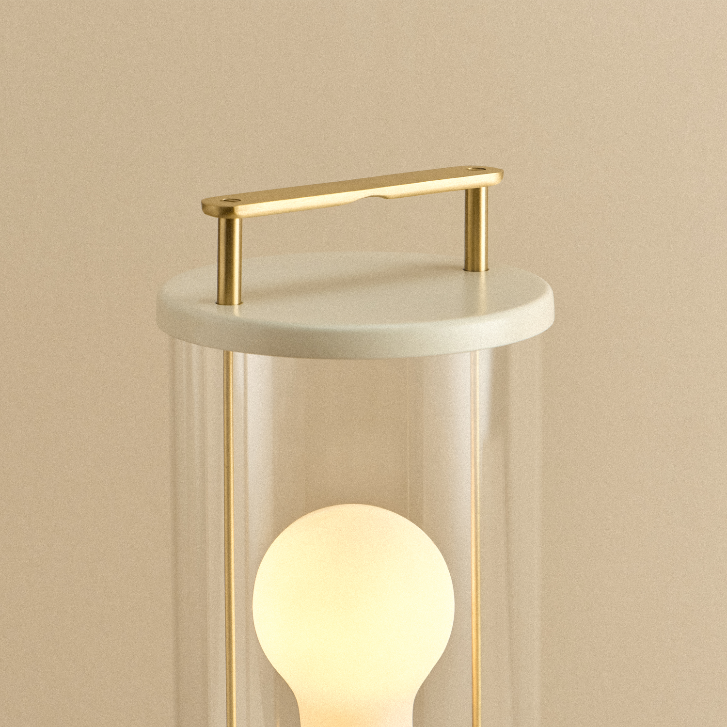 Tala The Muse 1.0 Portable Lamp in Candlenut White - Set of 2 close-up detail of the finish (view 2)