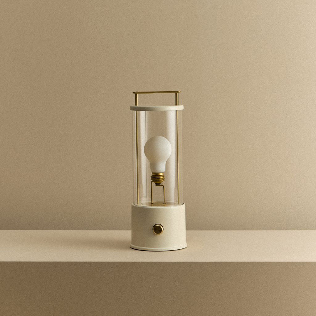 Tala The Muse 1.0 Portable Lamp in Candlenut White - Set of 2 shown unlit