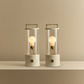 The Muse 1.0 Portable Lamp in Candlenut White - Set of 2