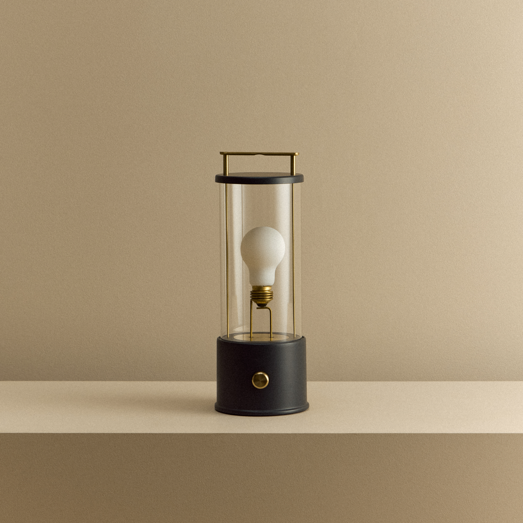 Tala The Muse Portable Lamp in Hackles Black shown unlit