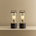 The Muse 1.0 Portable Lamp in Hackles Black - Set of 2