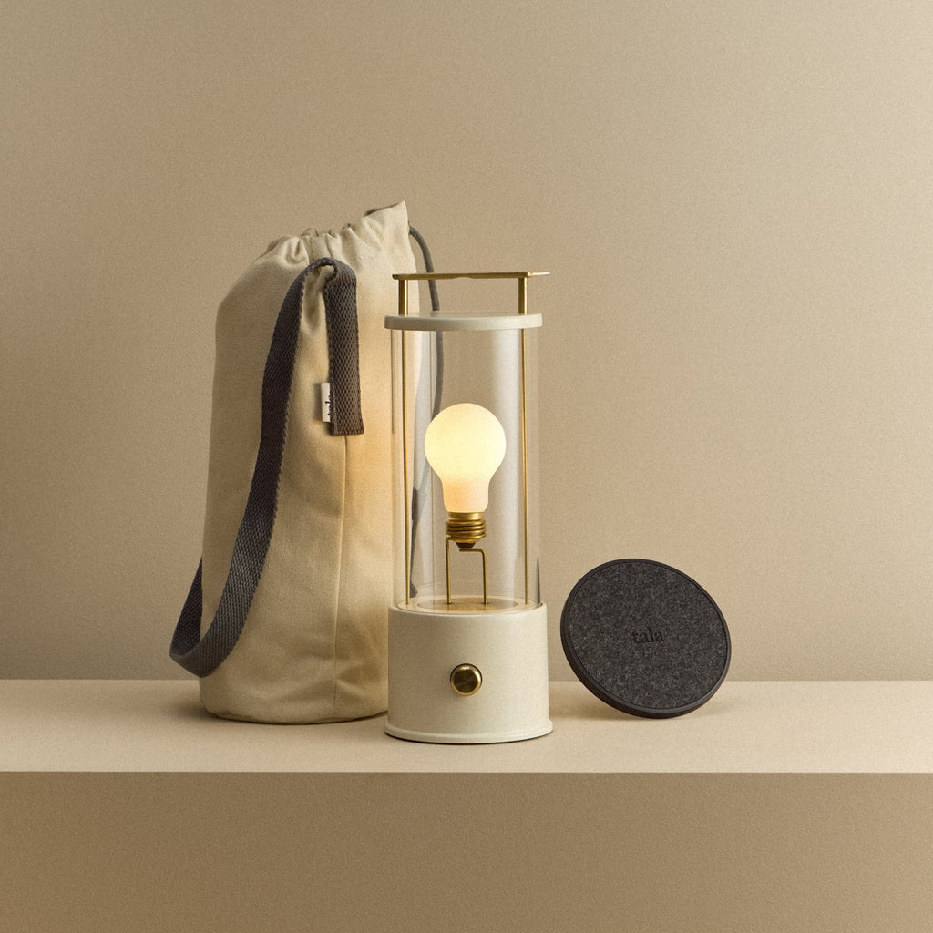Tala The Muse 1.0 Portable Lamp in Candlenut White Bundle
