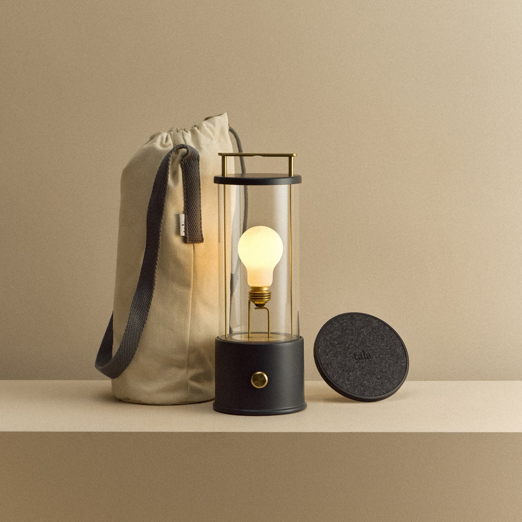 Tala The Muse 1.0 Portable Lamp in Hackles Black Bundle