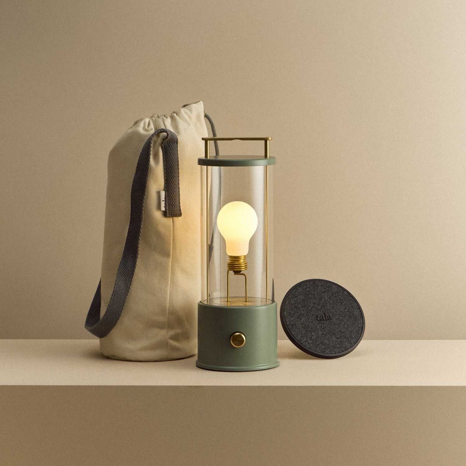 Tala The Muse 1.0 Portable Lamp in Pleasure Garden Green Bundle