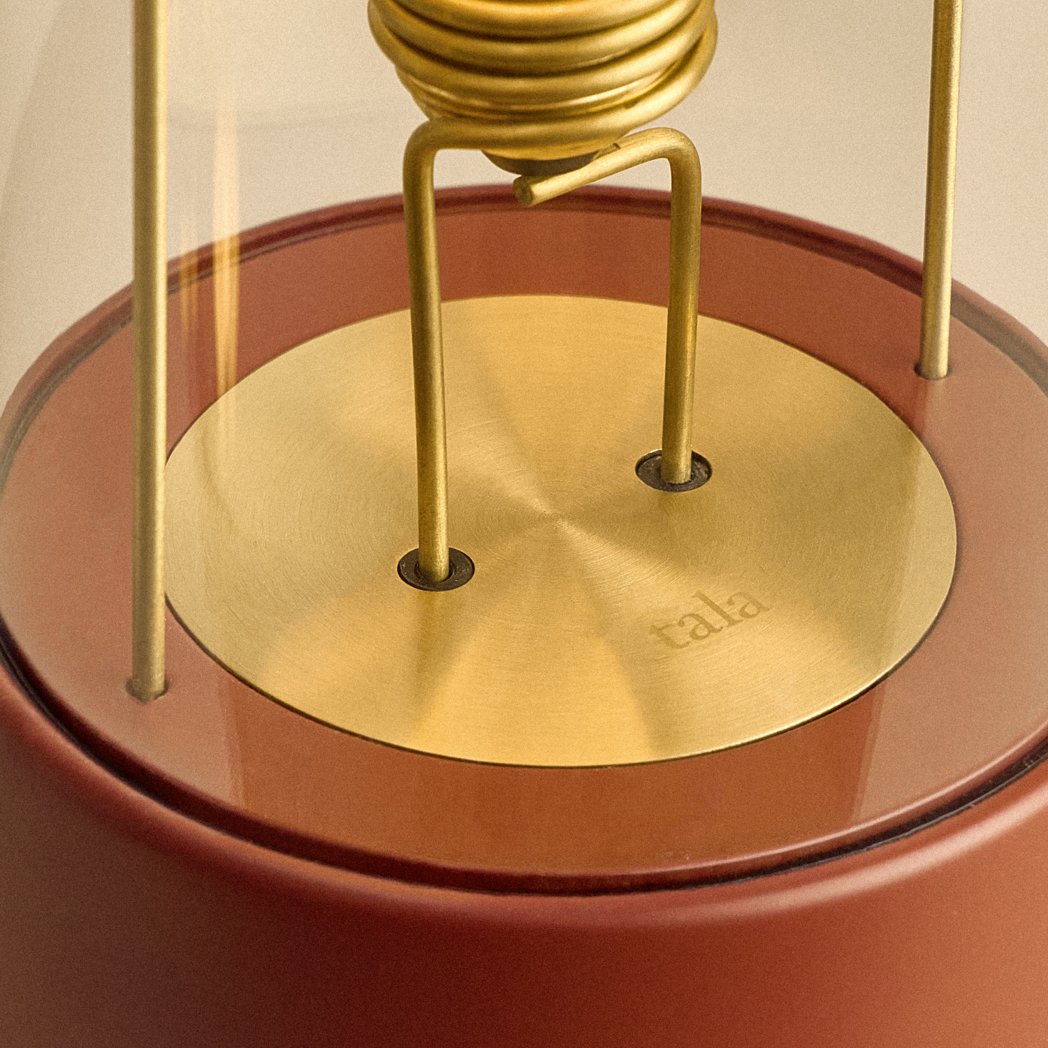Tala The Muse 1.0 Portable Lamp in Pomona Red - Set of 2 close-up detail of the finish (view 3)