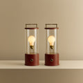 The Muse 1.0 Portable Lamp in Pomona Red - Set of 2