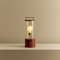 The Muse Portable Lamp in Pomona Red