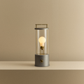 The Rugged Muse Portable Lamp in Raw Aluminium