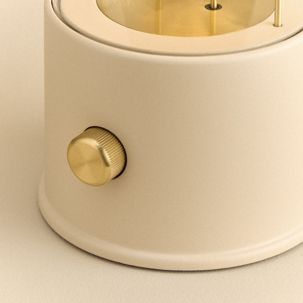 Tala The Muse 1.0 Portable Lamp in Setting Plaster Pink - Set of 2 close-up detail of the finish (view 2)