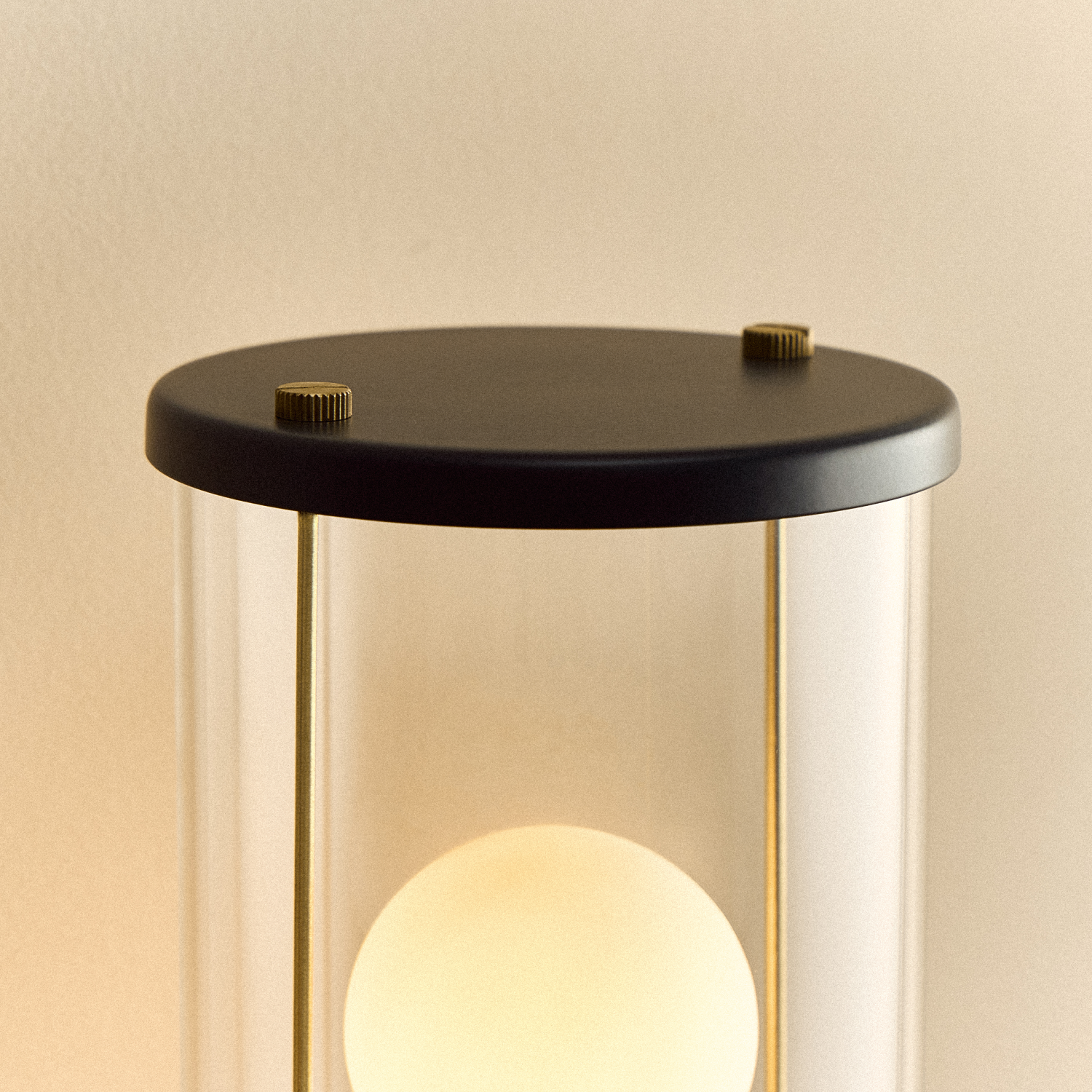 Tala The Muse Wall Light in Hackles Black close-up detail of the finish