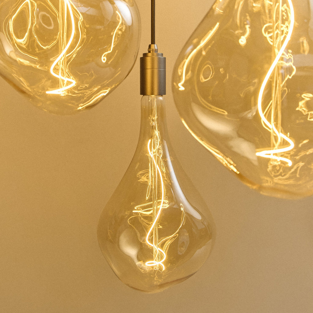 Tala Voronoi III Pendant Light in Graphite close-up detail of the finish (view 2)