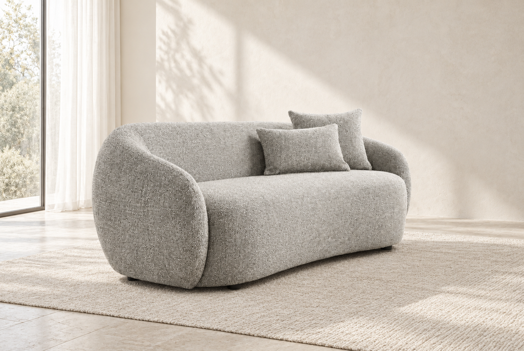 Araco Atelier Noah 2 Seater Sofa Ashlar