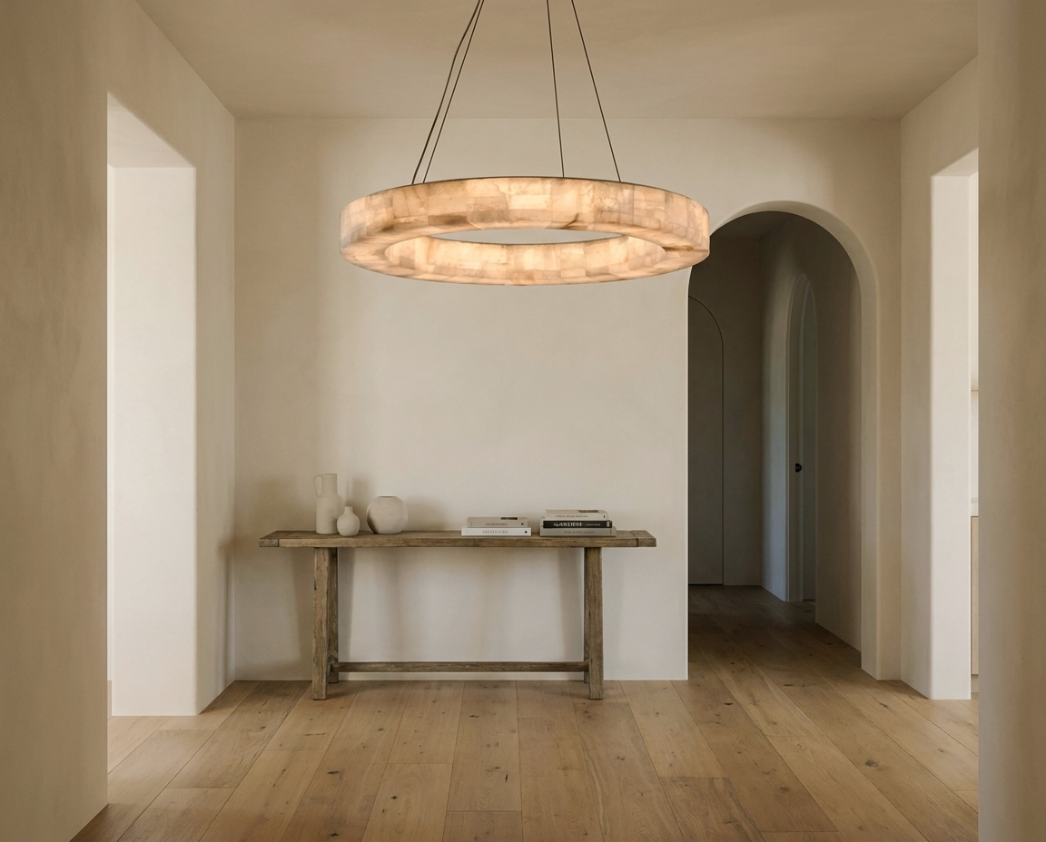 Araco Lumière Radiant Odessa crystal pendant light, alternate view