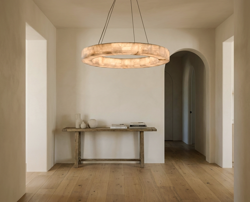 Araco Lumière Radiant Odessa crystal pendant light, alternate view