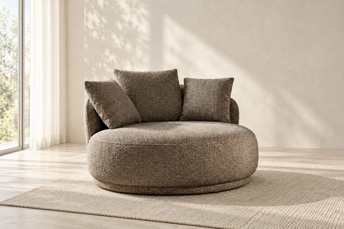 Araco Atelier Otis Armchair Pebbles