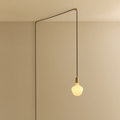 Enno Plug-In Pendant in Brass