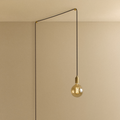 Gaia Plug-In Pendant in Brass