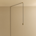Plug-In Pendant in Brass