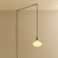 Oval II Plug-In Pendant in Graphite