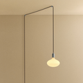 Oval II Plug-In Pendant Light in Stainless Steel