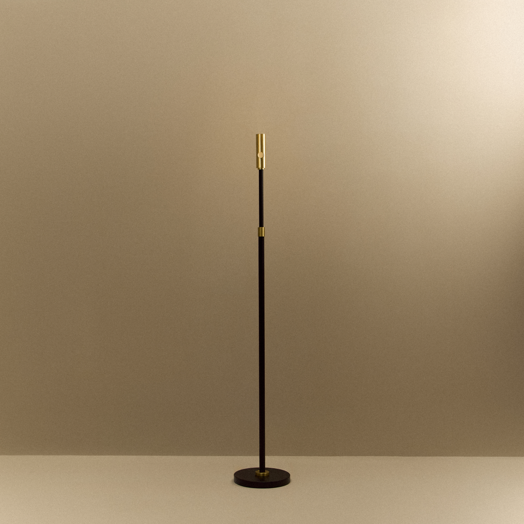 Tala Poise Adjustable Floor Lamp in Brass