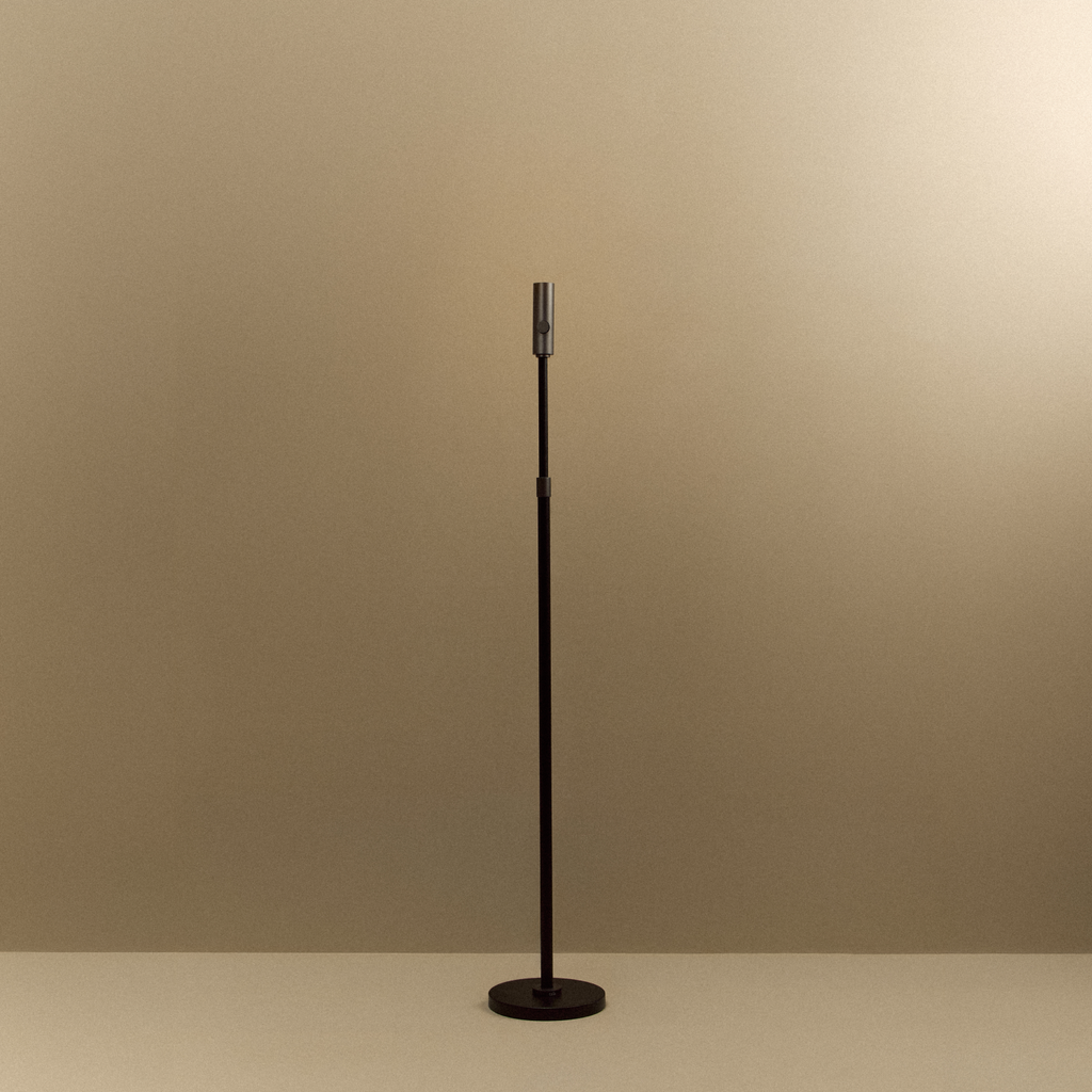 Tala Poise Adjustable Floor Lamp in Graphite close-up detail of the finish