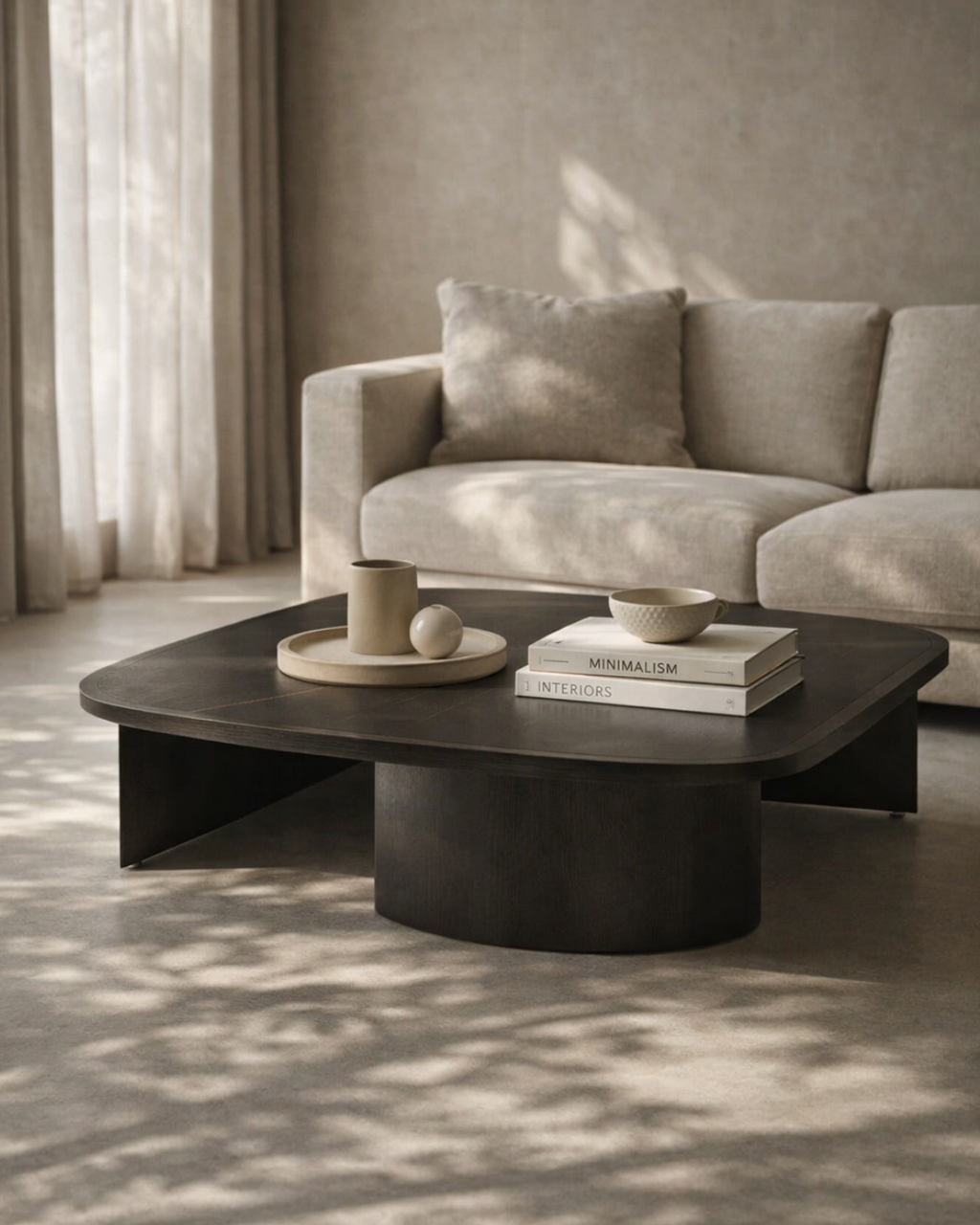 Tommy Franks Remy coffee table in black marble