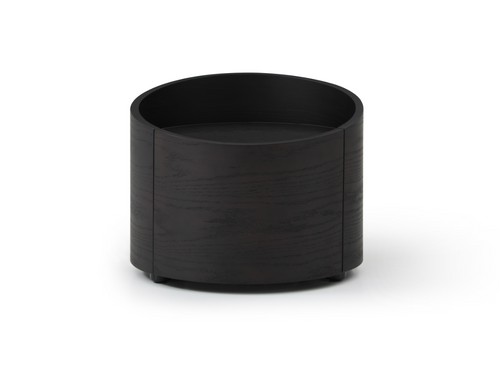 Tommy Franks Amond smoke oak bedside table, alternate view