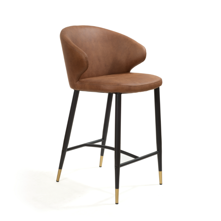 Tommy Franks Bellroy tan bar stool, alternate view