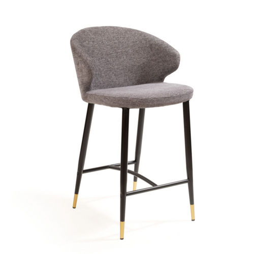 Tommy Franks Bellroy charcoal bar stool, alternate view