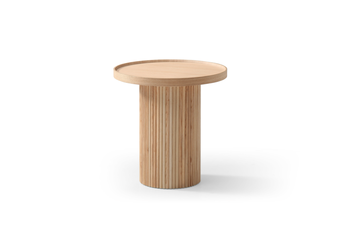 Tommy Franks Lincoln ash oak side table, alternate view