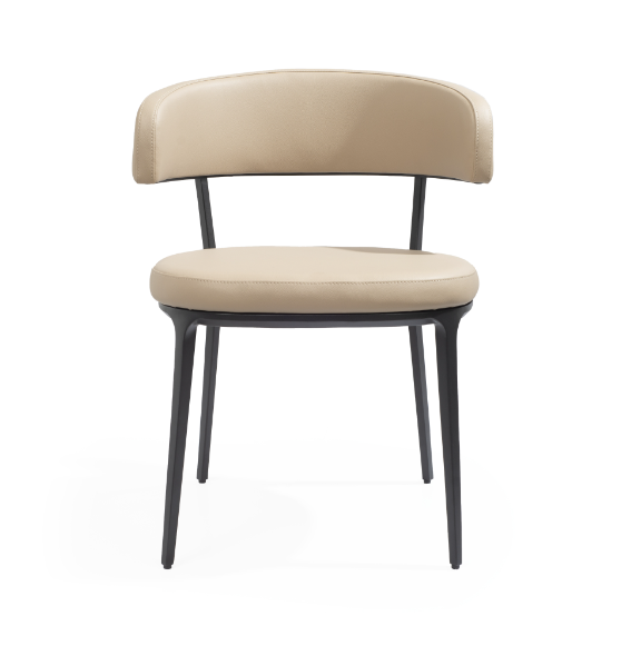 Tommy Franks Satori dark marble dining chair, alternate view