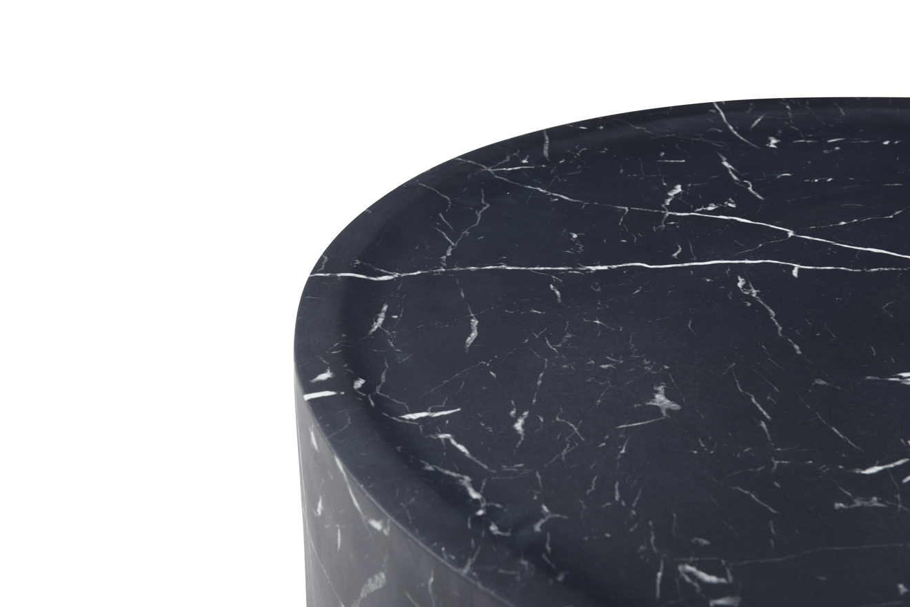 Ciladro Coffee Table - Faux Black Marble - Large