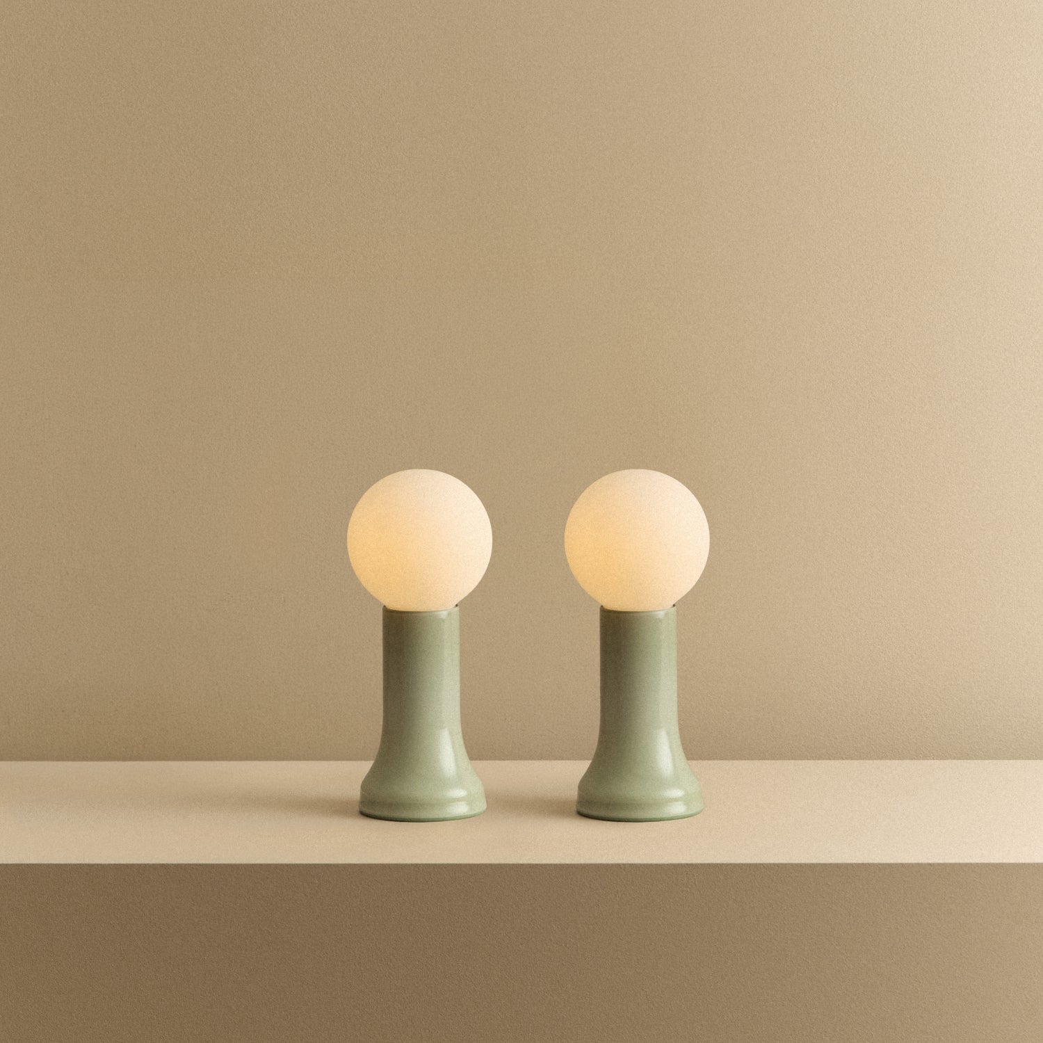 Tala Shore Table Lamp in Sea Green - Set of 2