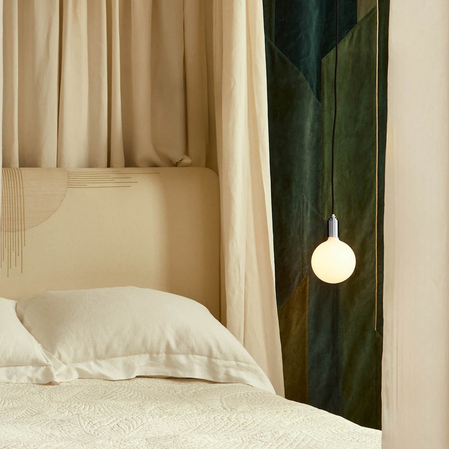 Tala Stainless Steel Pendant in a styled interior setting (view 4)