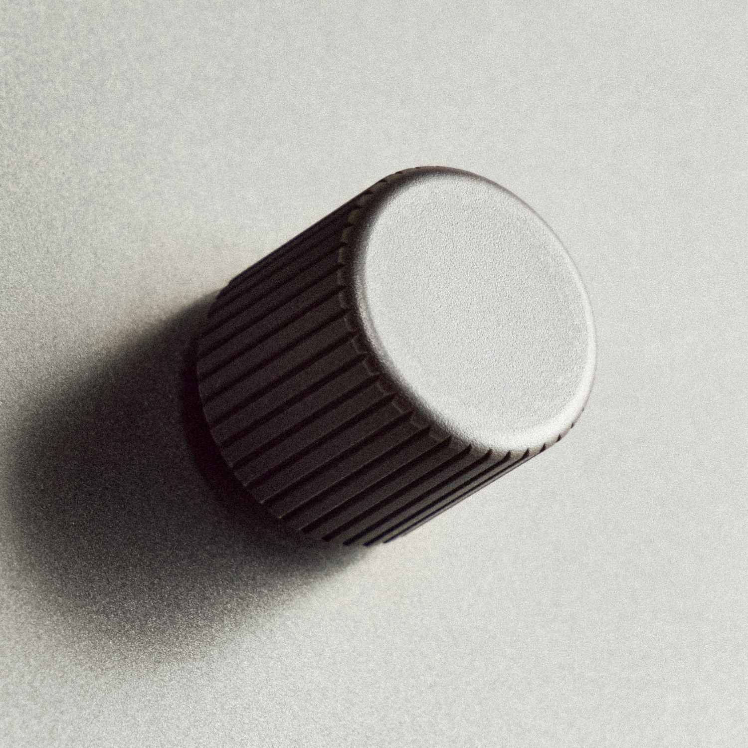 Tala Double Rotary Wall Dimmer in Graphite close-up detail of the finish