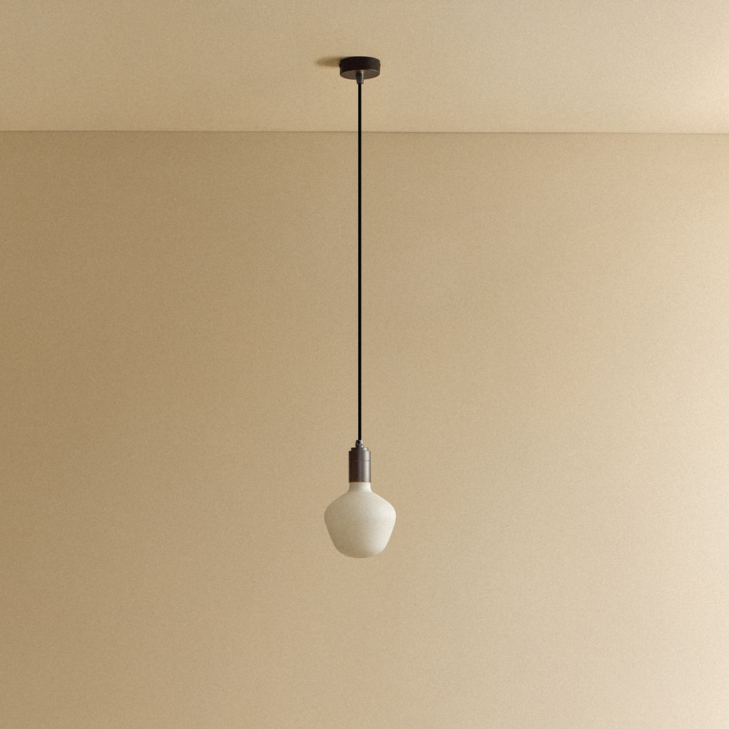Tala Enno Pendant Light in Graphite shown unlit
