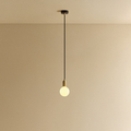 Porcelain II Pendant Light in Brass