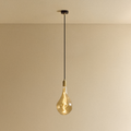 Voronoi III Pendant Light in Brass