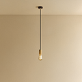 Squirrel Cage Pendant Light in Oak