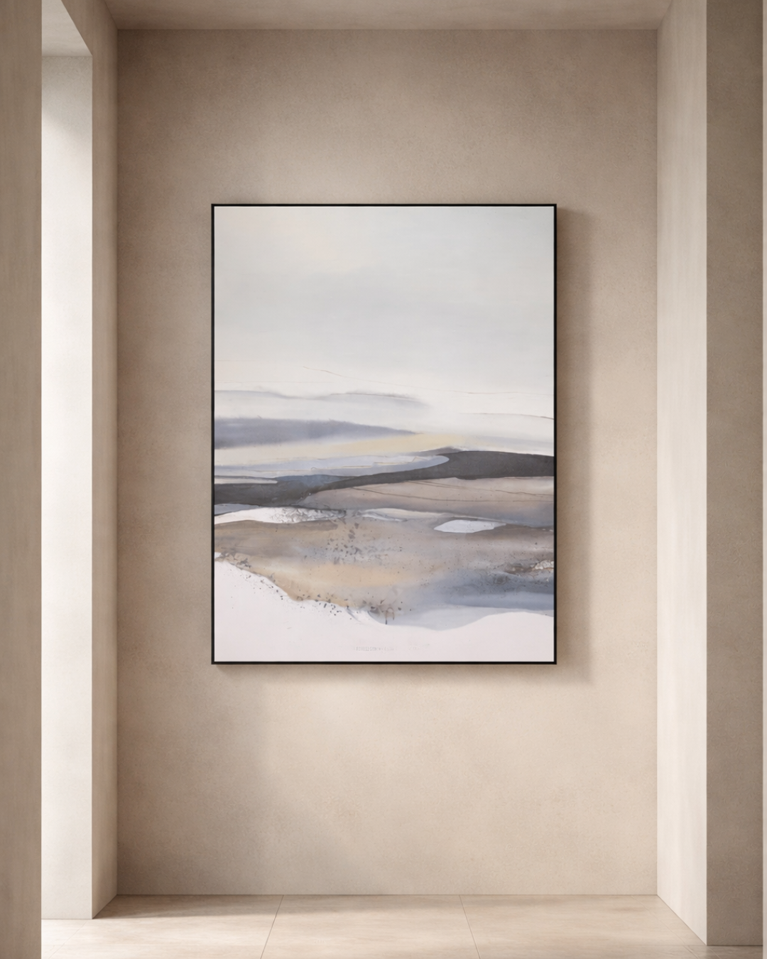 Tommy Franks Smooth Lines painting