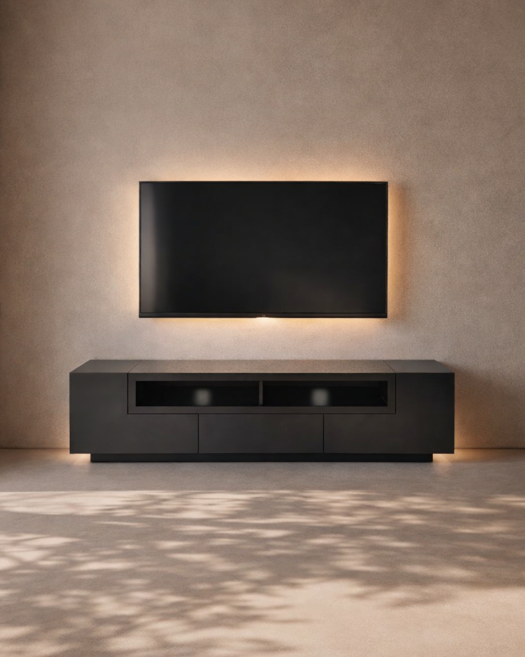 Tommy Franks Soriano TV unit in black