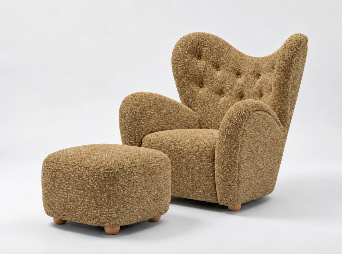 Araco Atelier Teddy Armchair Hazel